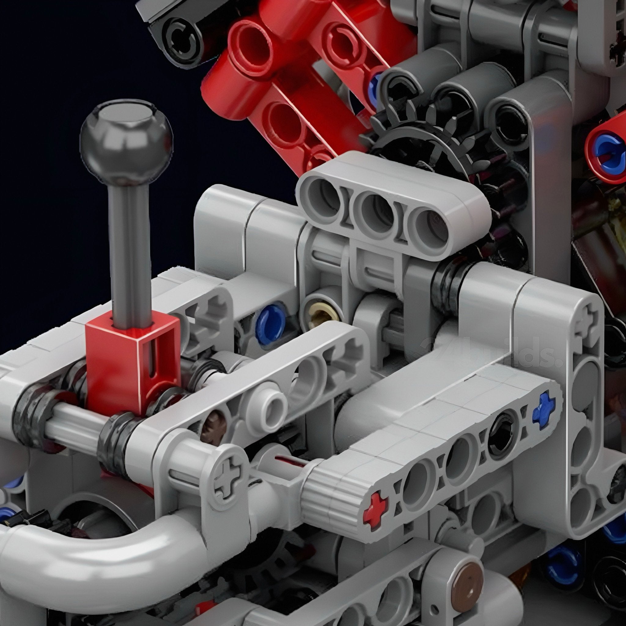 V8 Supercharger Engine | 856pcs - My Store