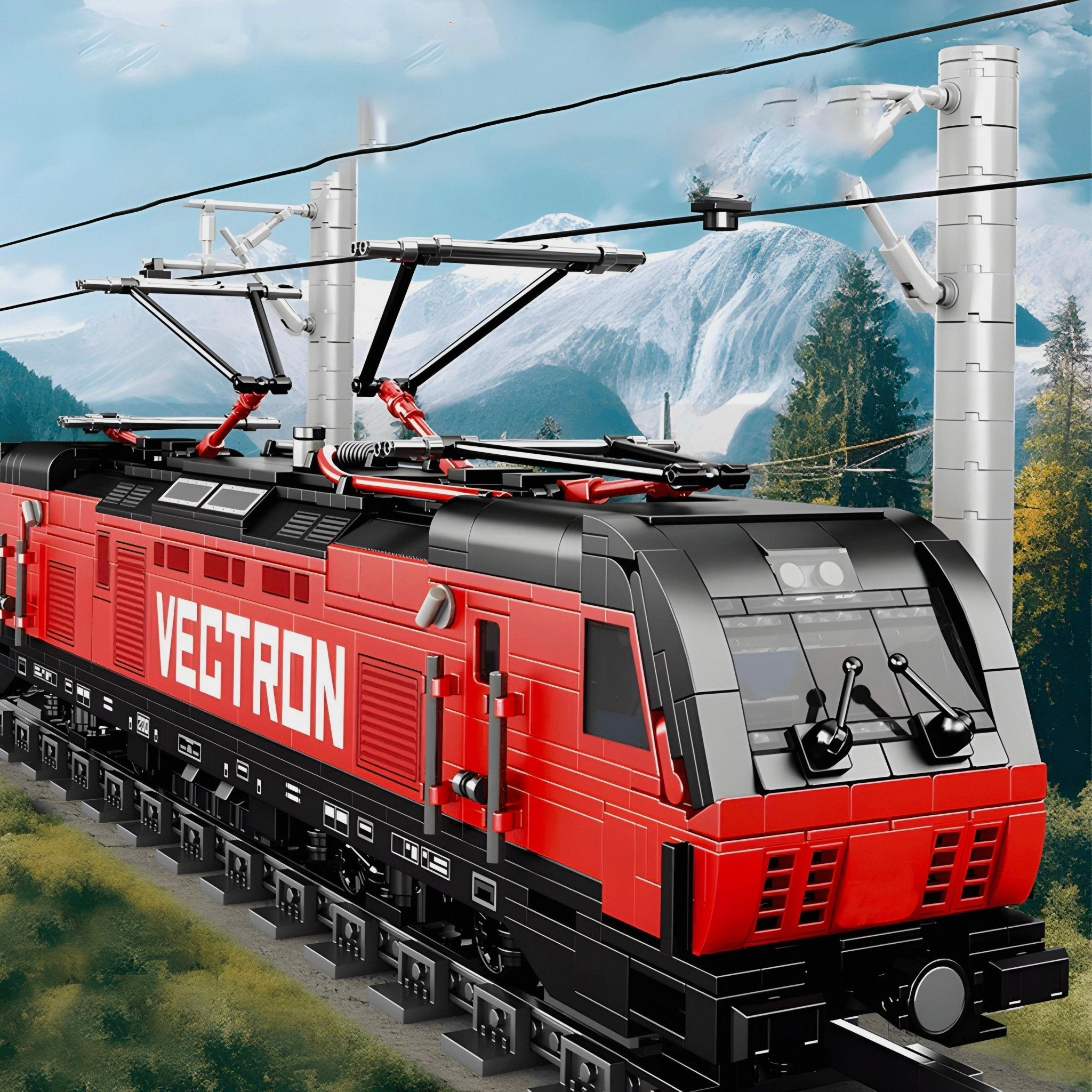 Vectron Electric Locomotive | 1888pcs - My Store