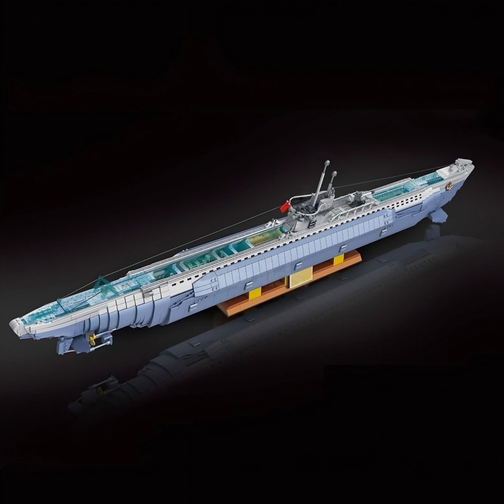 VIIC U - 552 Submarine | 6172pcs - My Store
