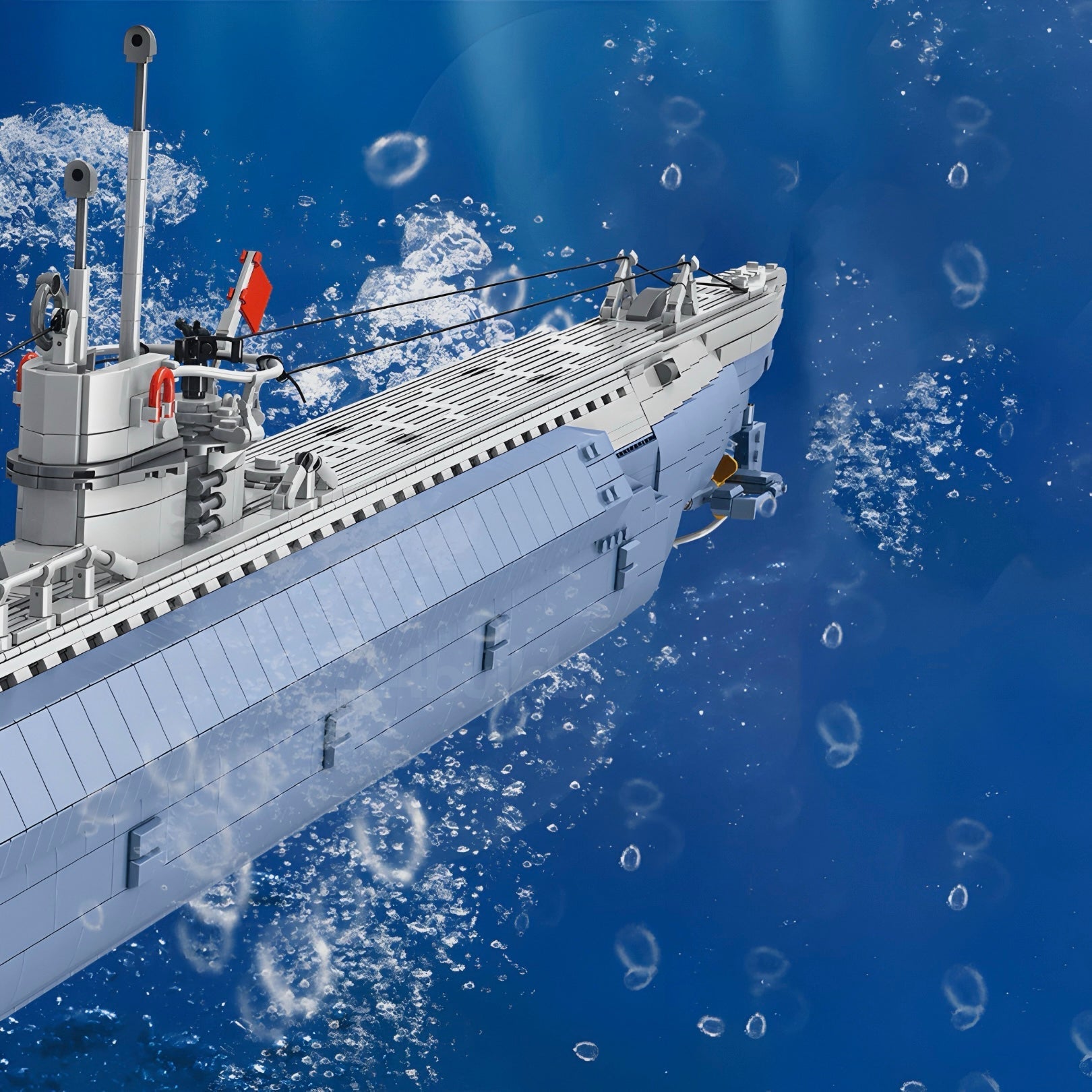 VIIC U - 552 Submarine | 6172pcs - My Store