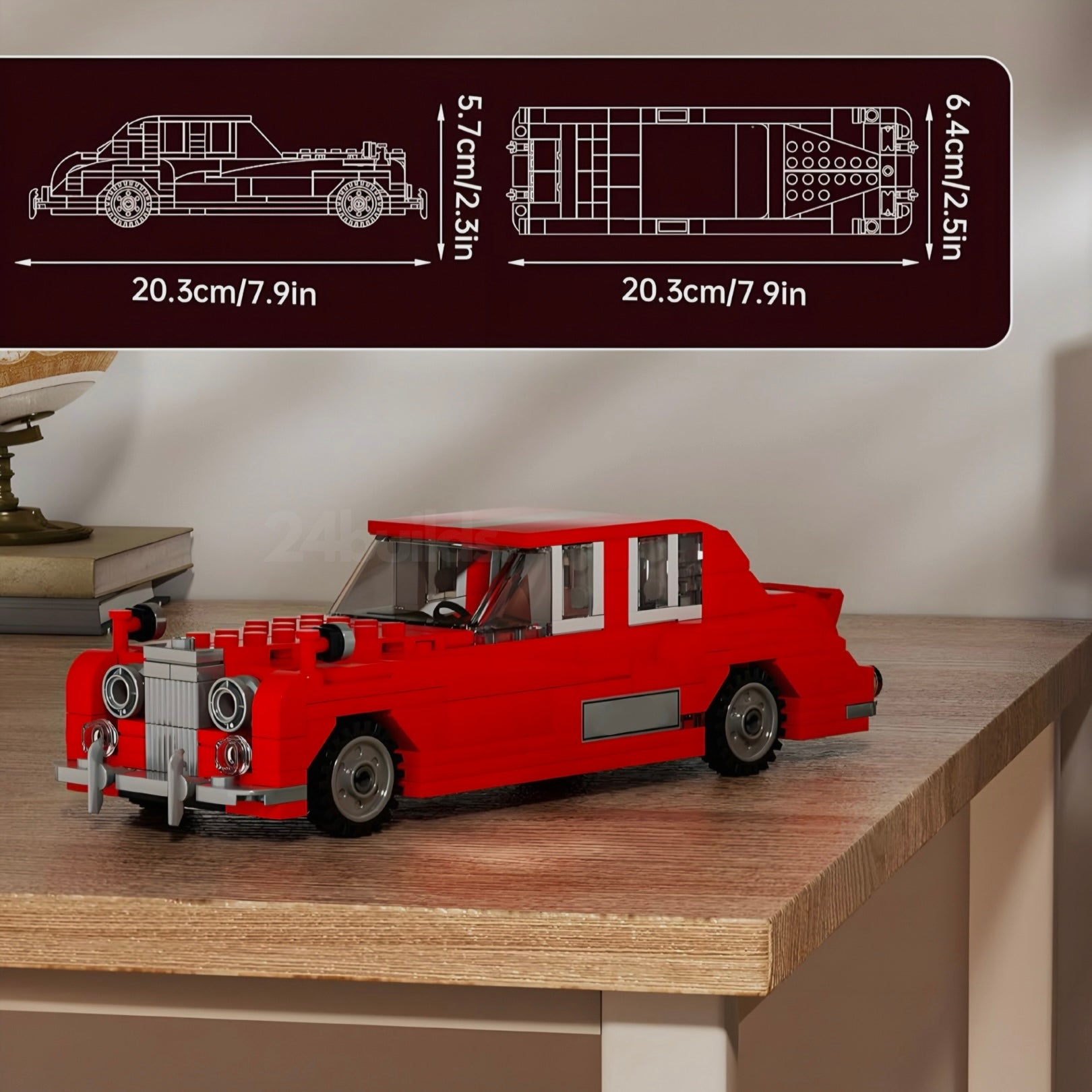 Vintage British Car | 434pcs - My Store