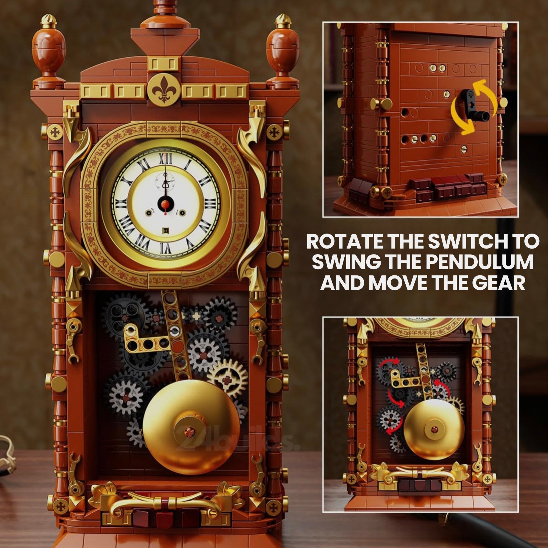 Vintage Clock | 752pcs - My Store