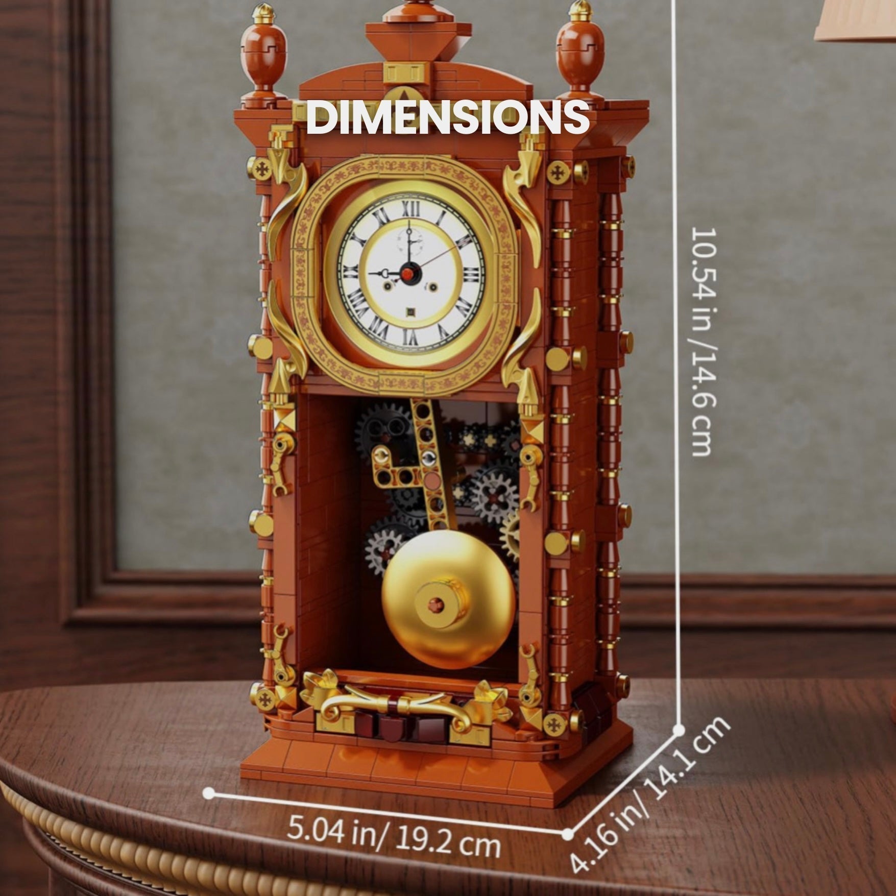 Vintage Clock | 752pcs - My Store