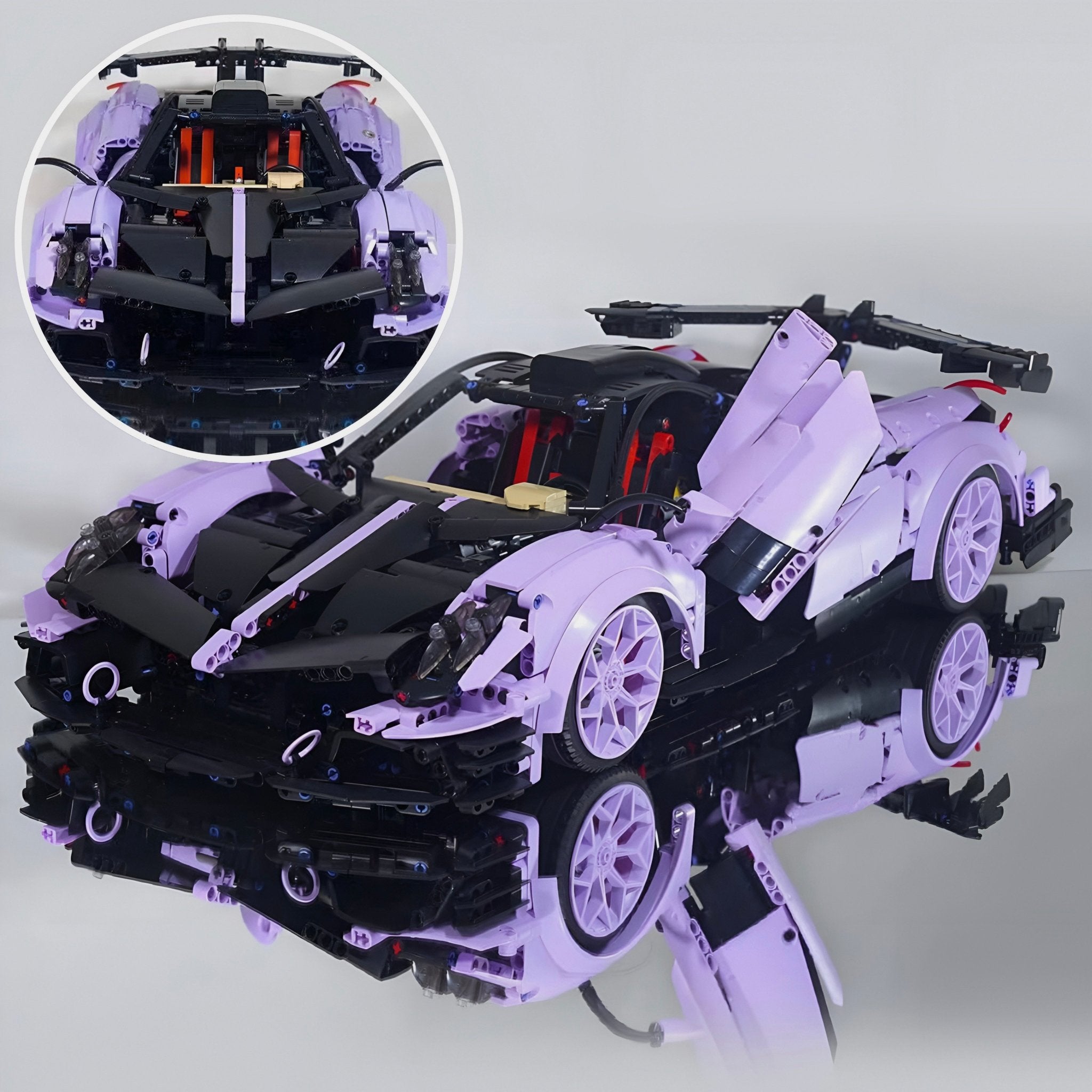 Violet Edition Italian Hypercar | 3430pcs - My Store