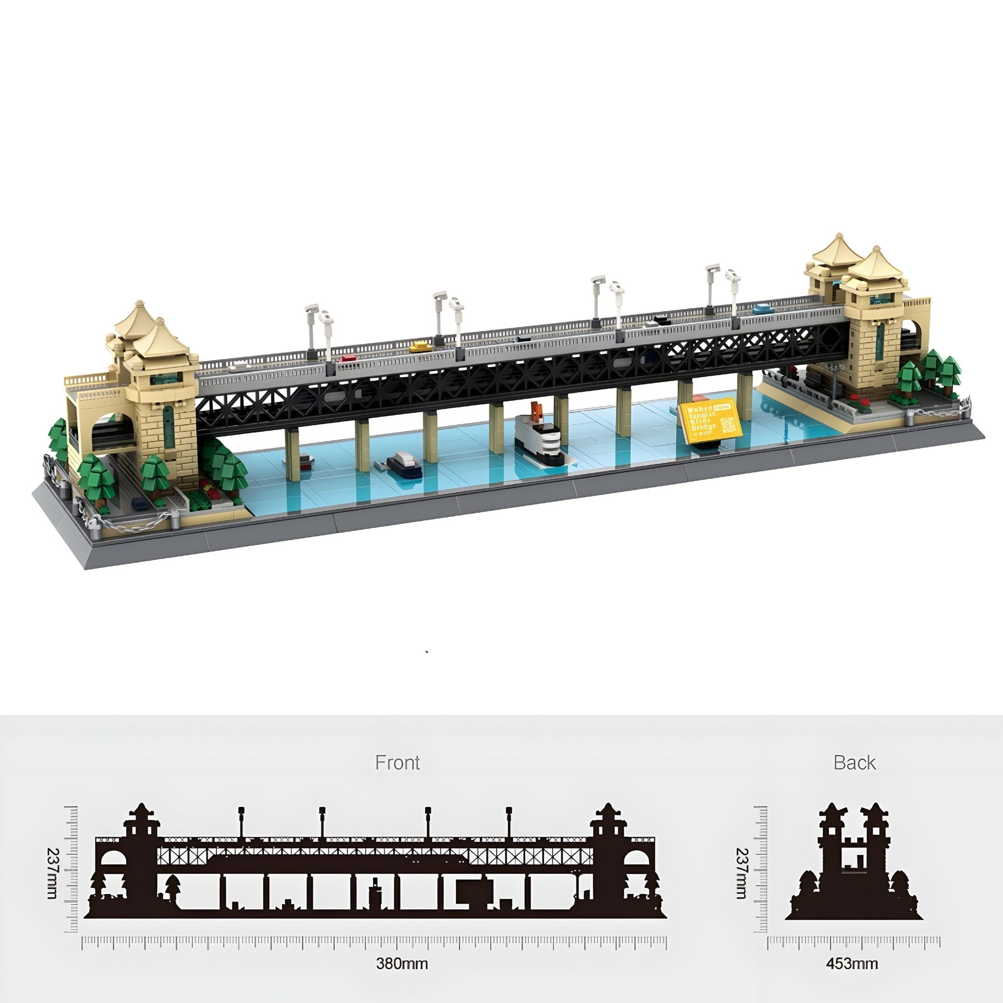 Wuhan Yangtze River Bridge | 1454pcs - My Store