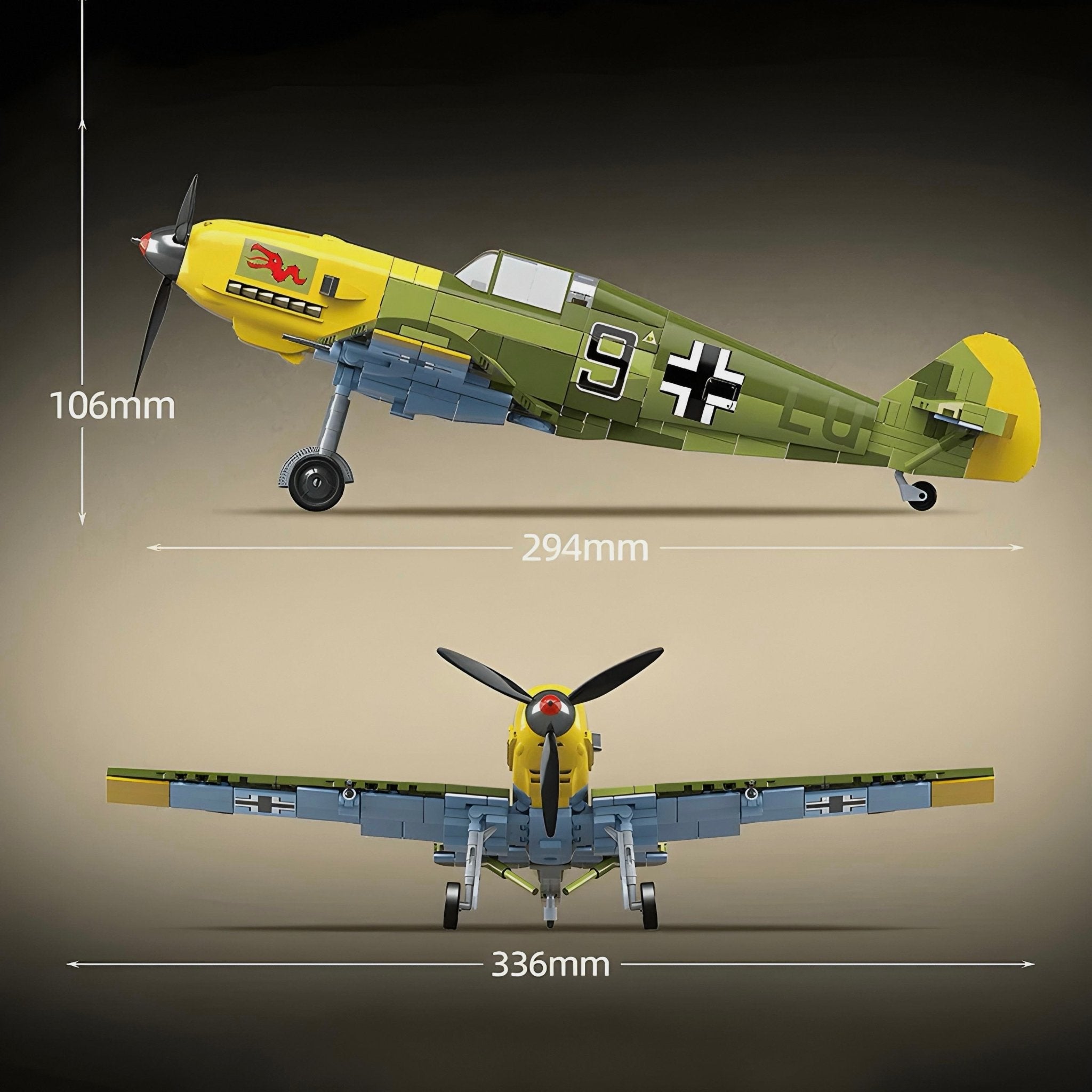WWII Dogfight Legends Bundle | 1314pcs - My Store