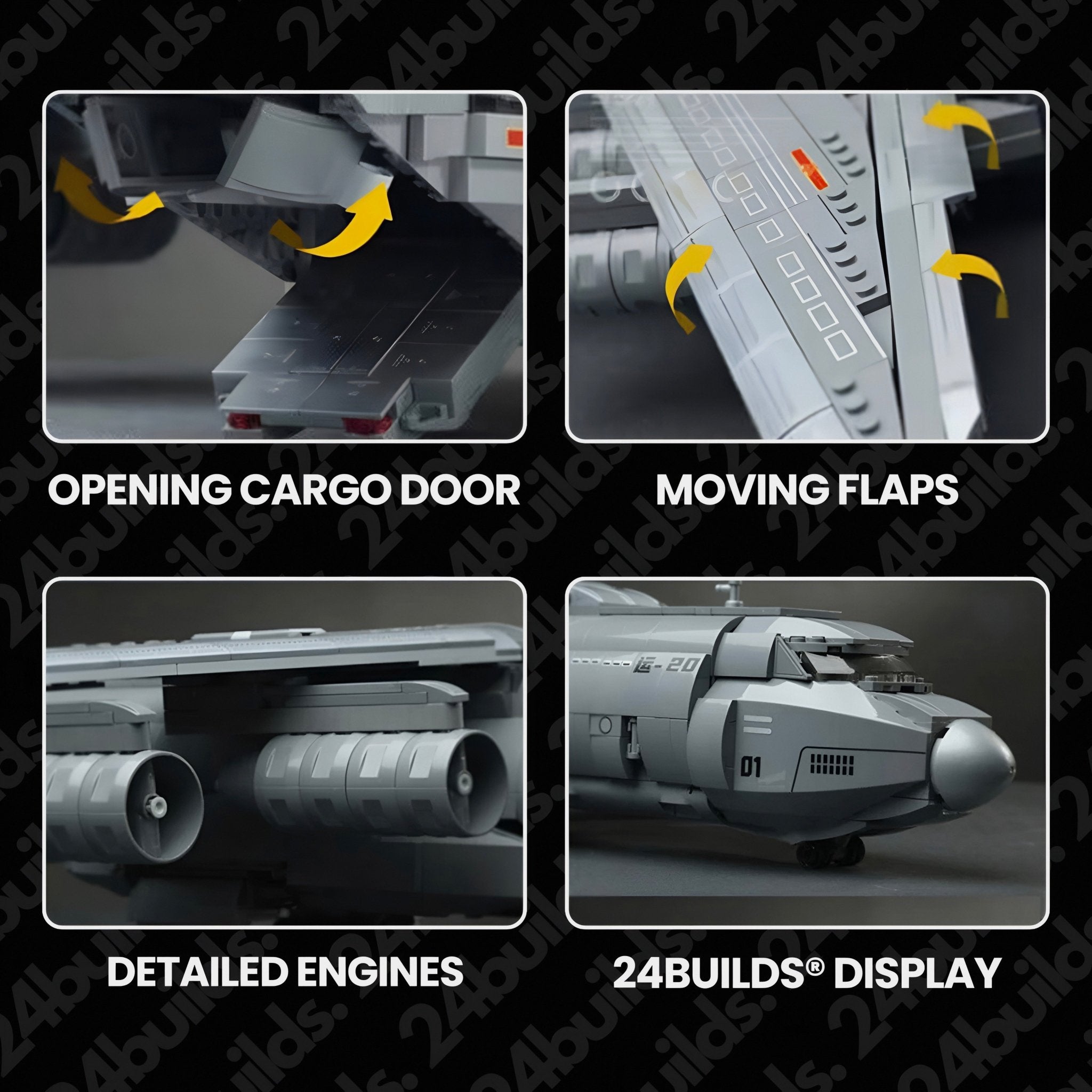 Xi'an Y - 20 Cargo Plane | 1736pcs - My Store