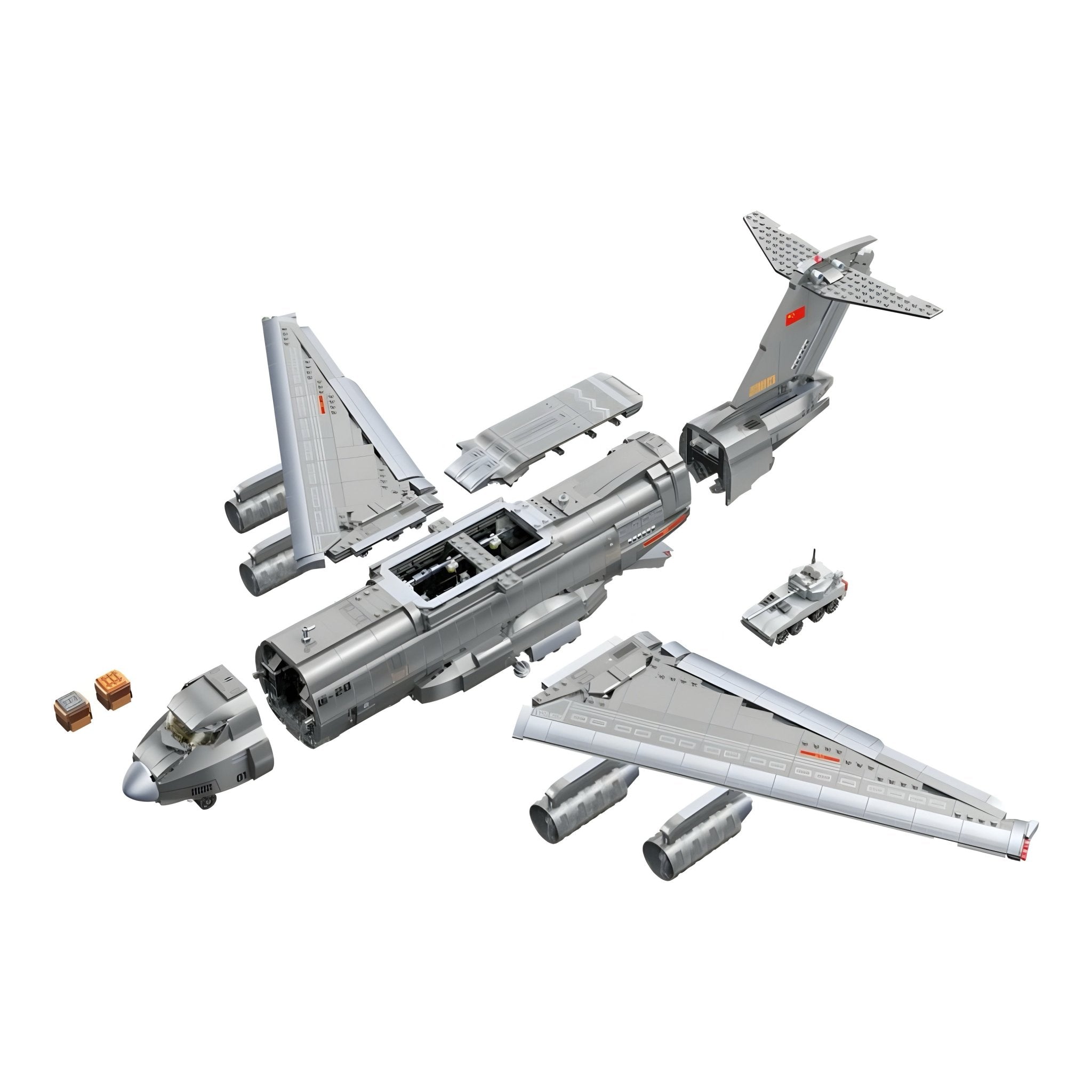 Xi'an Y - 20 Cargo Plane | 1736pcs - My Store