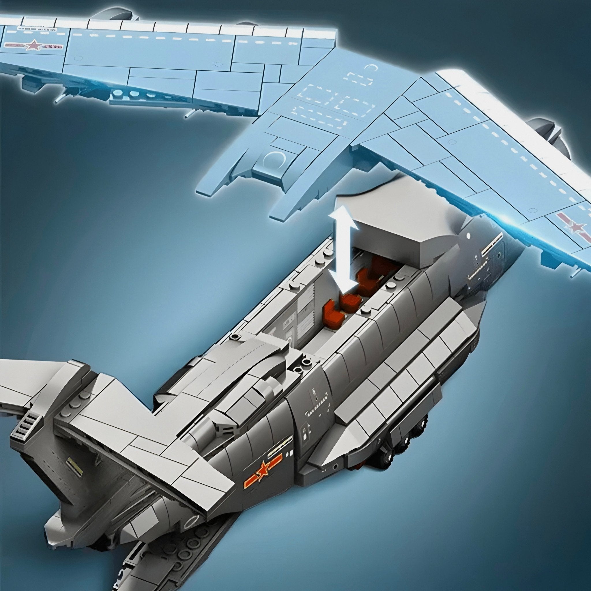 Y - 20 Transport Aircraft | 1416pcs - My Store
