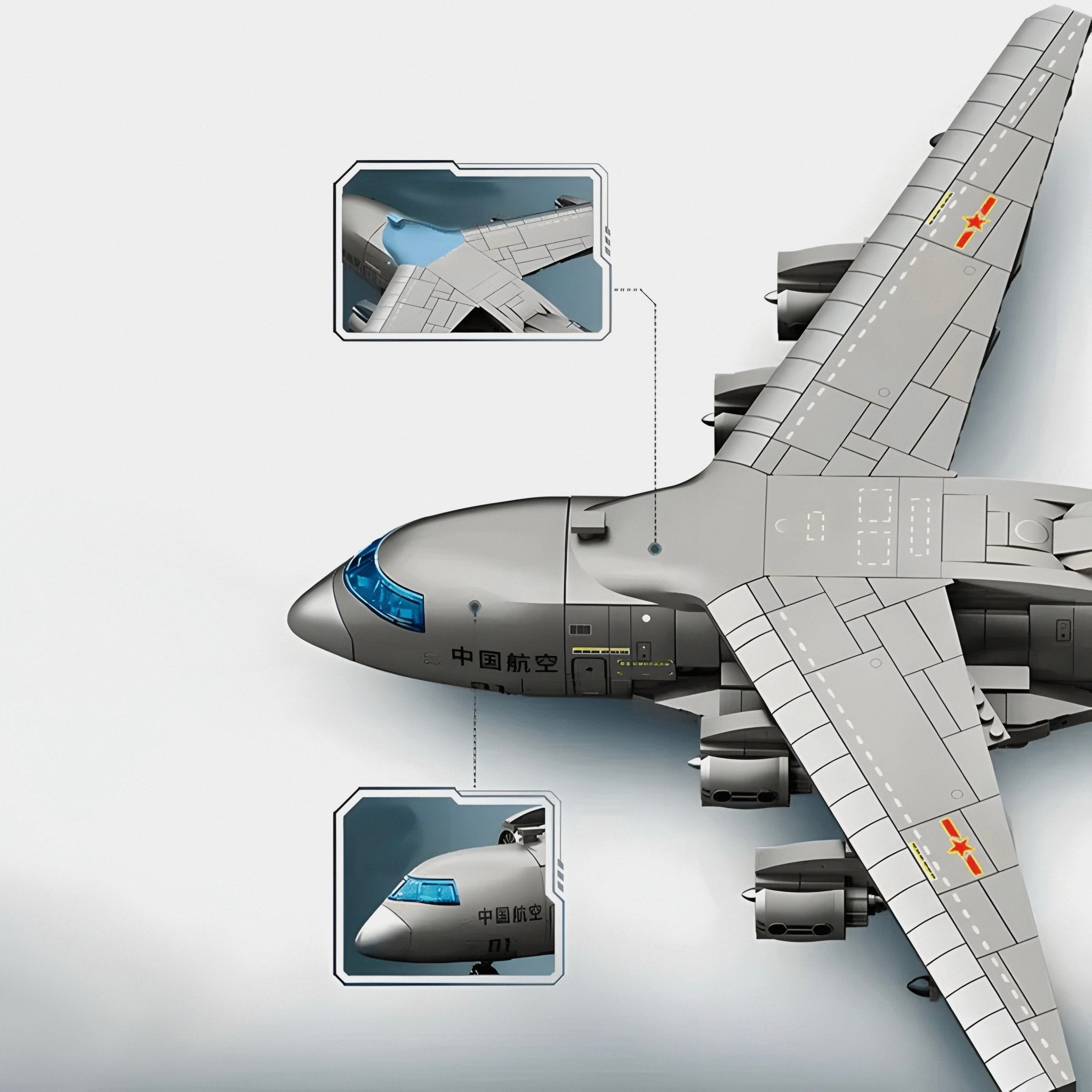 Y - 20 Transport Aircraft | 1416pcs - My Store
