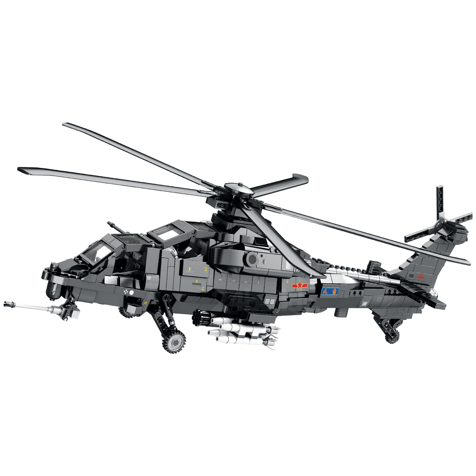 Z - 10 Attack Helicopter | 1368pcs - My Store