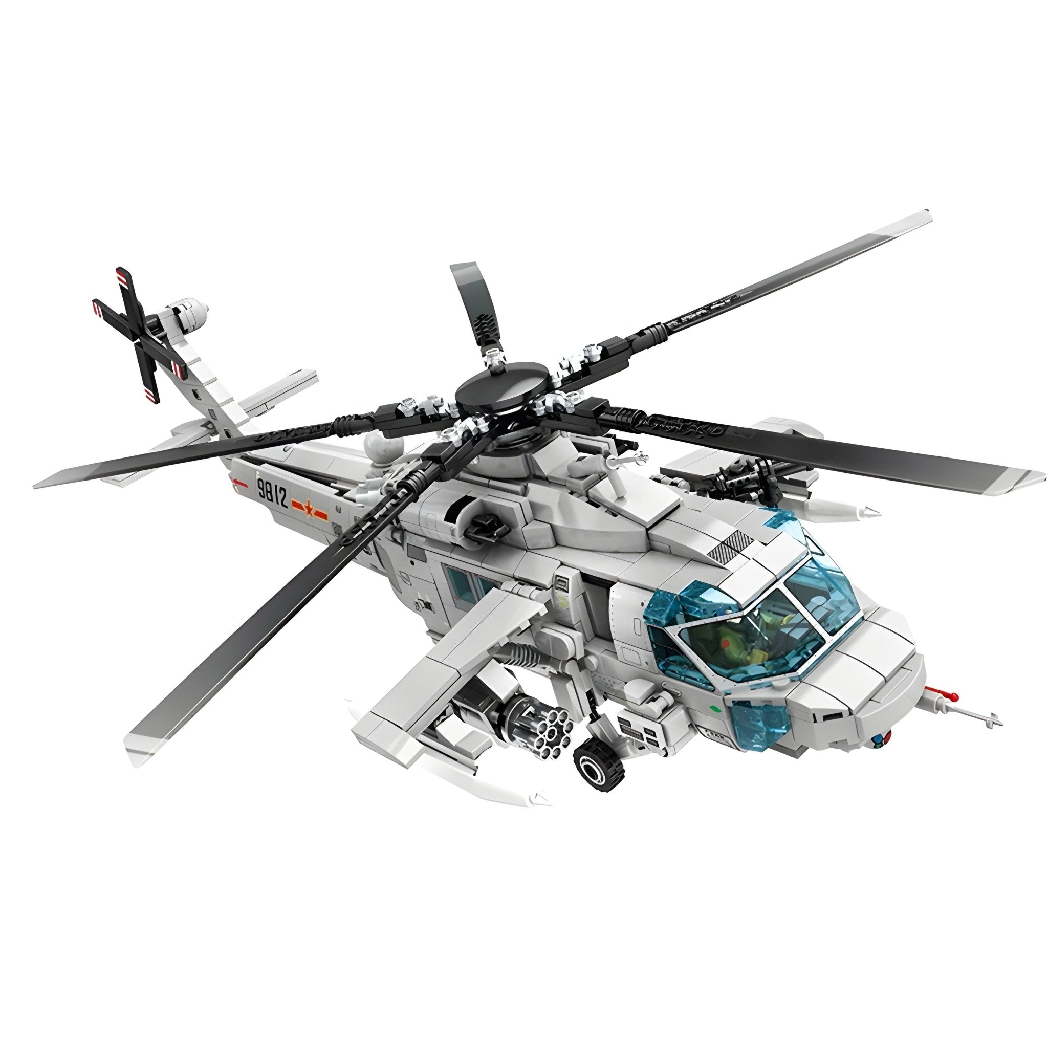 Z - 20 Attack Helicopter | 934pcs - My Store