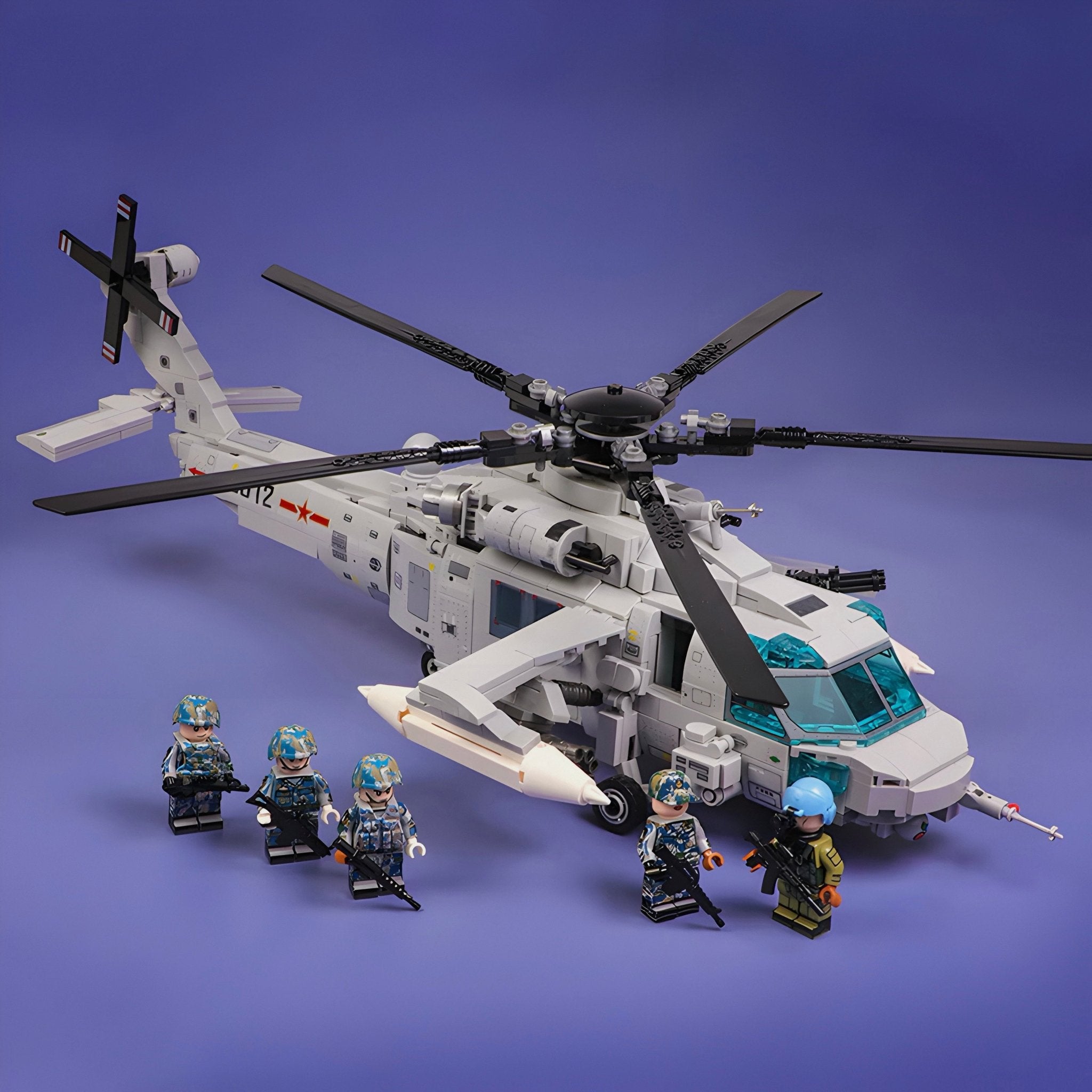 Z - 20 Attack Helicopter | 934pcs - My Store